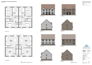 Drg. No: 0205, Rev. P02 - Proposed Floor Plans and Elevations (House Type DD), dated 30.04.2024